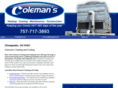 colemanshvac.com