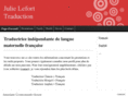 julieleforttraduction.com