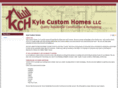 kylecustomhomes.com