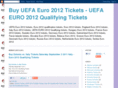 buyuefaeuro2012tickets.com