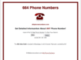 664phonenumbers.com
