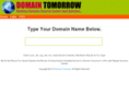 domaintomorrow.com