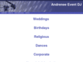 andreneeeventdj.com