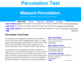 percolationtest.com