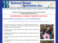 nationalboardspecialists.com