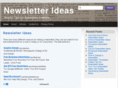 newsletterideas.net