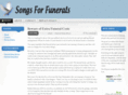 songsforfunerals.org