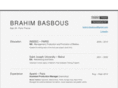 brahimbasbous.com
