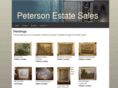 petersonestatesales.com