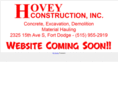 hoveyconstruction.com
