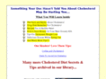 cholesteroldietsecrets.com