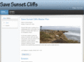 savesunsetcliffs.com