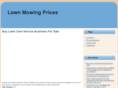 lawnmowingprices.com