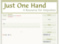 onlyonehand.com