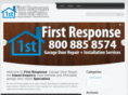 firstresponsegaragedoorrepair.com