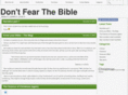 dontfearthebible.com