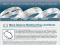 mensdiamondweddingringsandbands.com
