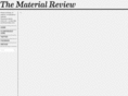 thematerialreview.com