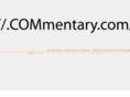 dotcommentarydot.com