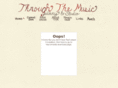 throughthemusic.com