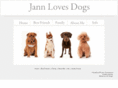 jannlovesdogs.com