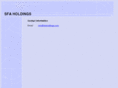 sfaholdings.com