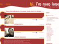 ryanlanewriter.com