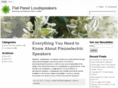 flatpanelloudspeakers.com
