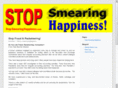 stopsmearinghappiness.com