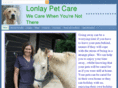 lonlaypetcare.com