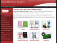 signholdersupply.com