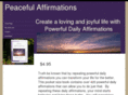 peacefulaffirmations.com