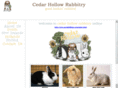 cedarhollowrabbits.com