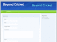 beyondcricket.com