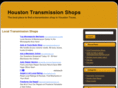 houstontransmissionshop.com