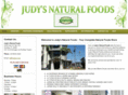 judysnaturalfoods.com