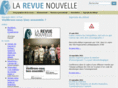 revuenouvelle.be