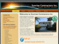 sunrisecontractors.com