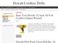 dewaltcordlessdrills.com