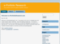 eportfolioresearch.com