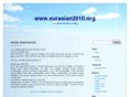 eurasian2010.org