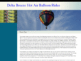 deltabreezehotairballoon.com