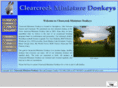clearcreekminiaturedonkeys.com