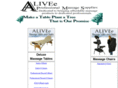 alivemassagetable.com