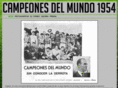 campeonesdelmundo1954.es