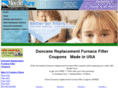 duncanereplacementfurnacefiltercoupons.com