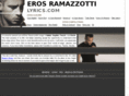 eros-ramazzotti-lyrics.com