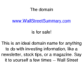 wallstreetsummary.com