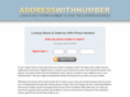 addresswithnumber.com