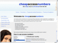 cheapaccessnumbers.com
